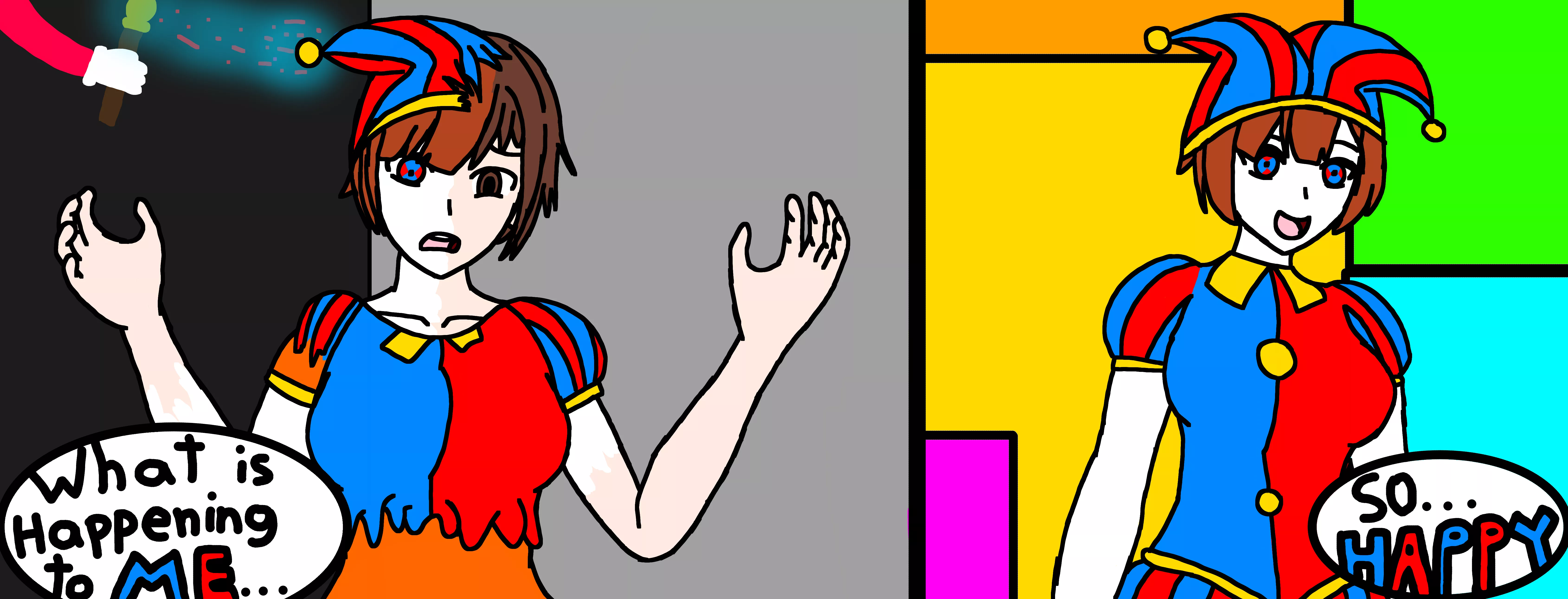 Pomni Origin Story (Pomni TF)