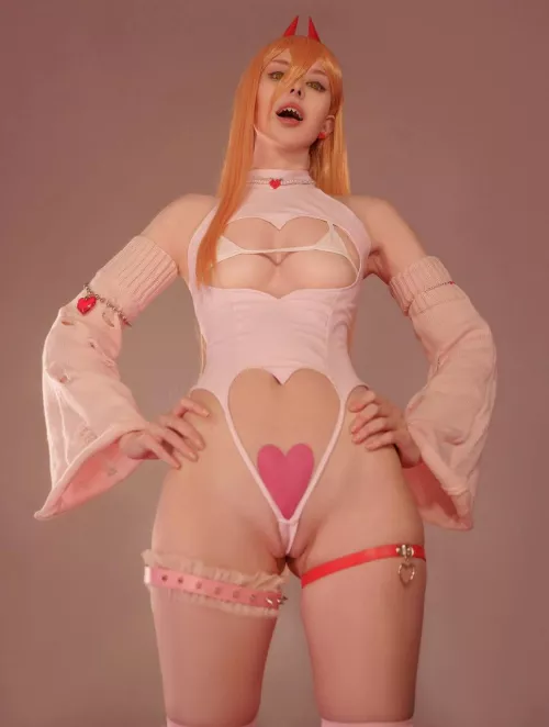 Power from Chainsaw man as your Valentine's date