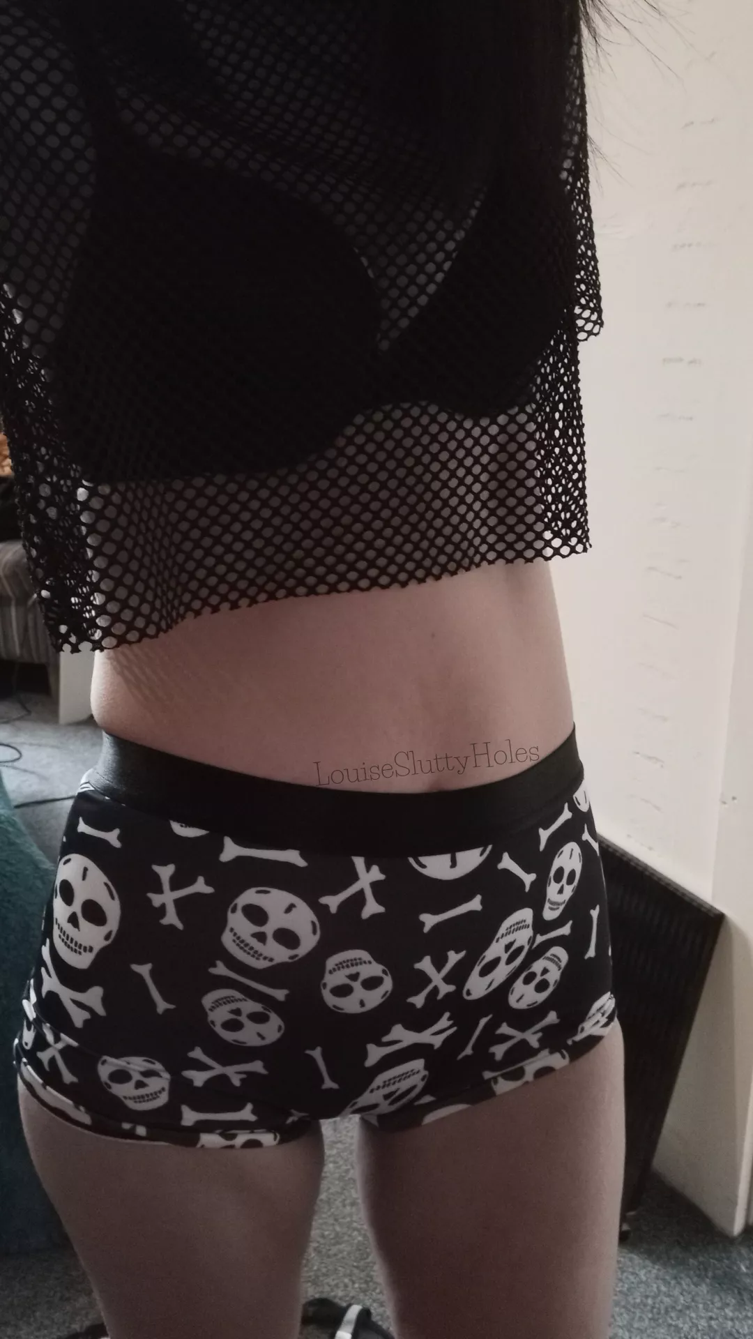 Sexy smooth skull ladies boxers are just one of my many pairs! From £20 24hr £25 48hr. Add-ons and long wears are available x [selling][UK]