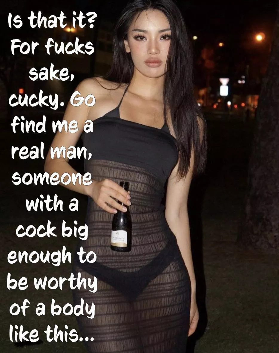 She does make a fair point. Are YOU really worthy? Be honest.