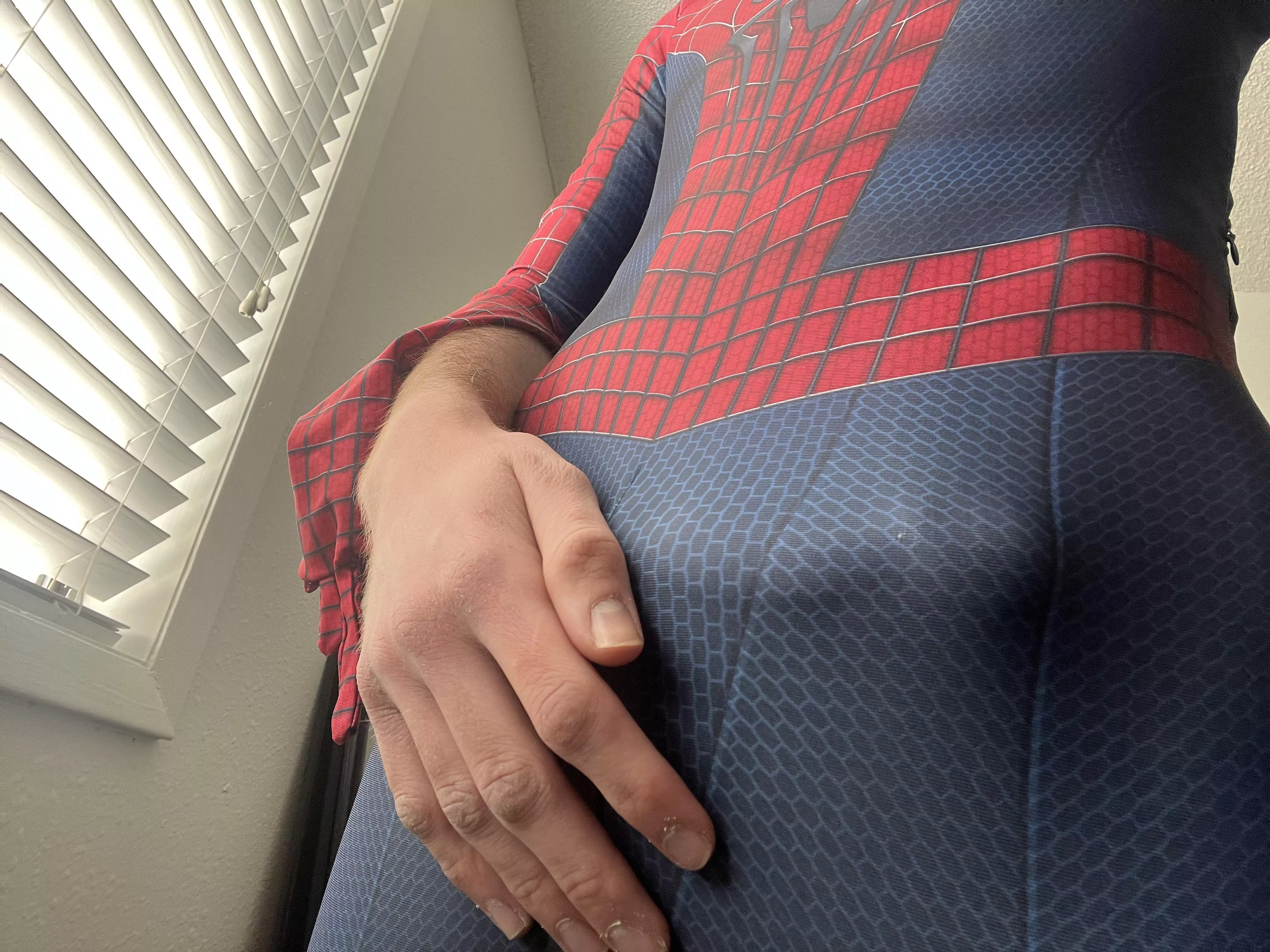 spider-mans buldge