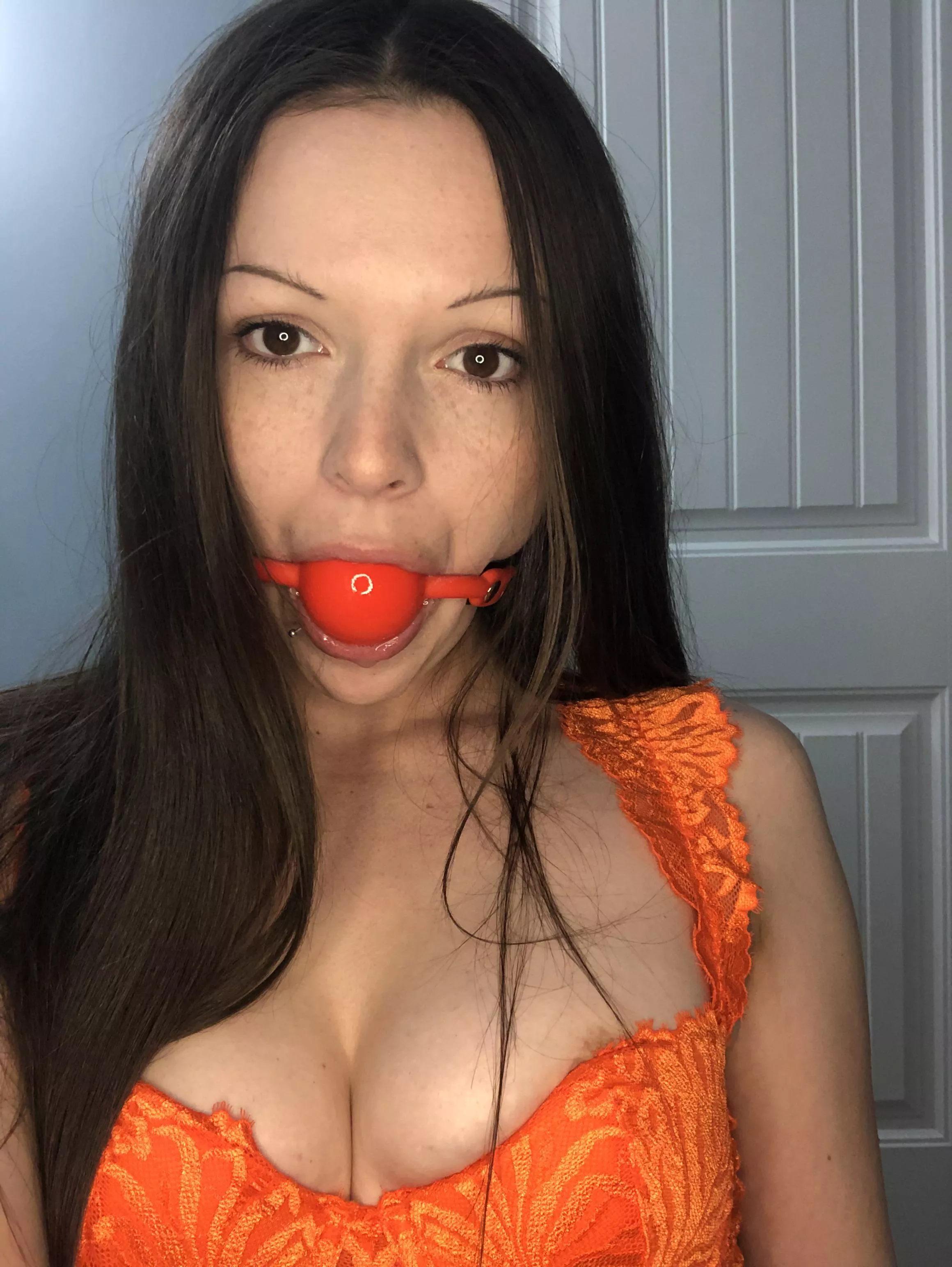 Tell me what you like about me being gagged it makes me wet