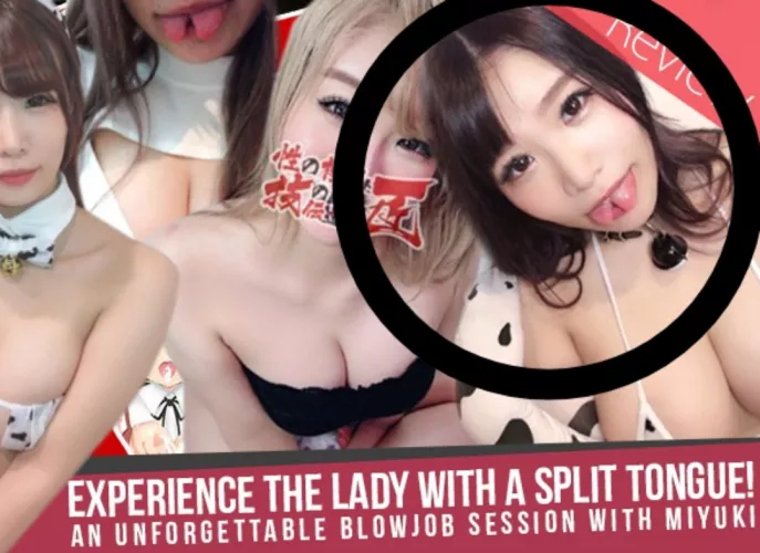 Who is the girl with the split tongue?