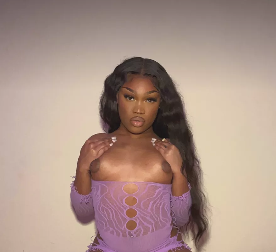 Would you like to suck this ebony goddess?