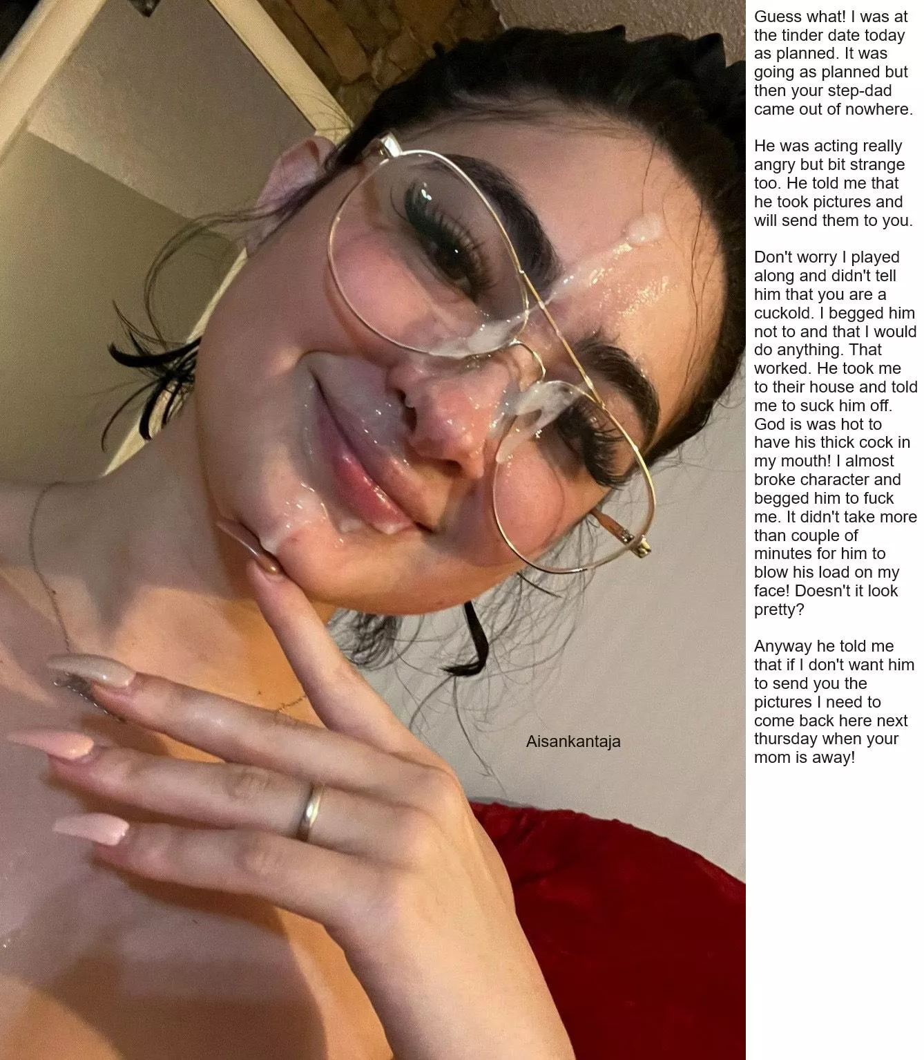 Your wife was supposed to have regular hook up. Turned out way better!