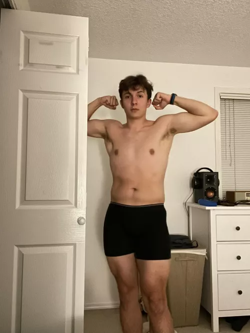 A bit of room posing