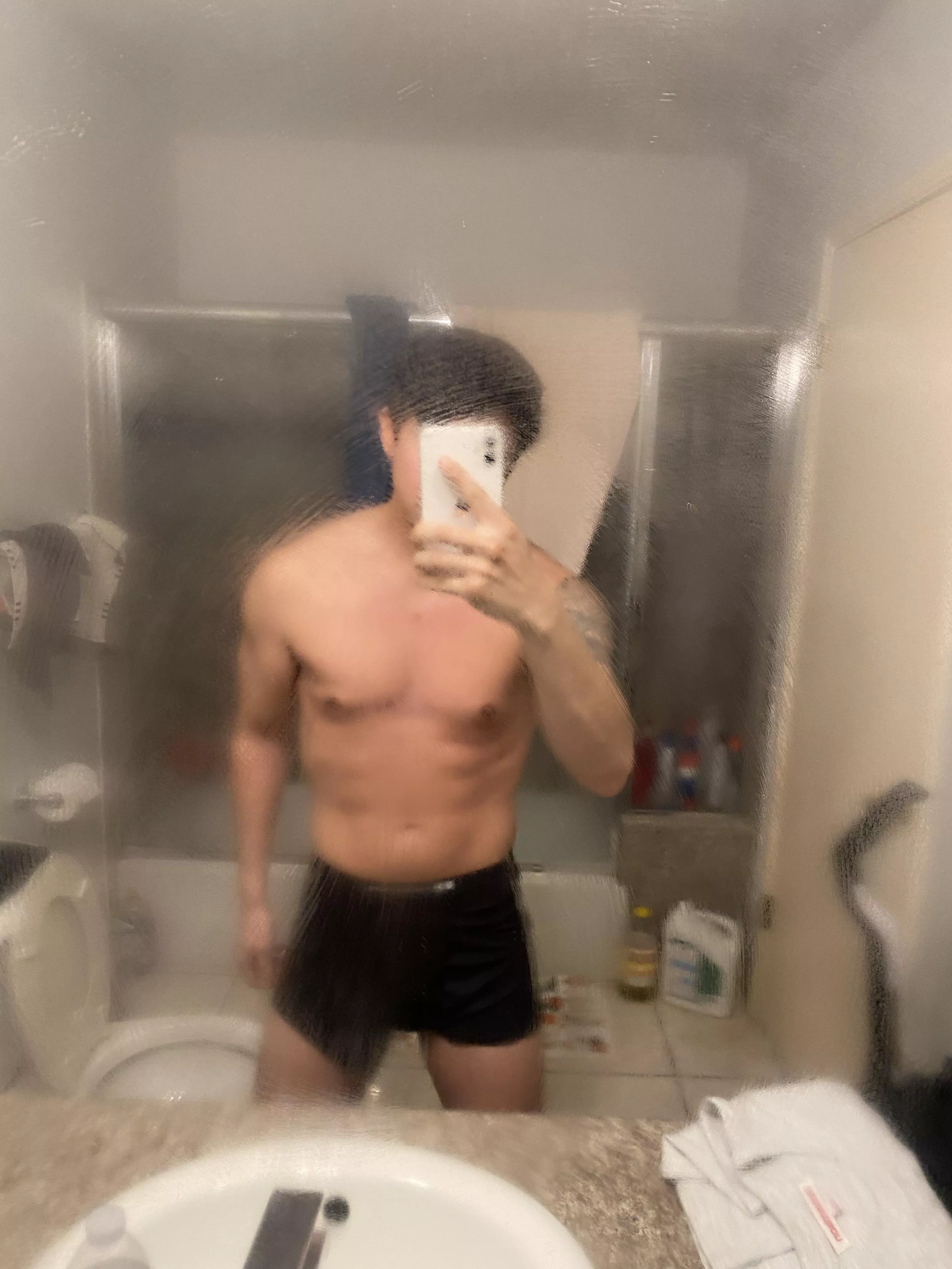 About to shower 🚿