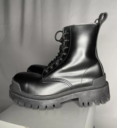 anybody know any good alternatives to the Balenciaga Strike boots? big boots with chunky outsole. i need a pair that looks similar with good outsole & good welting 