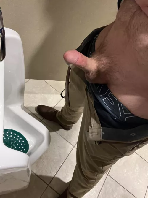 Are you taking the urinal next to me? [30]