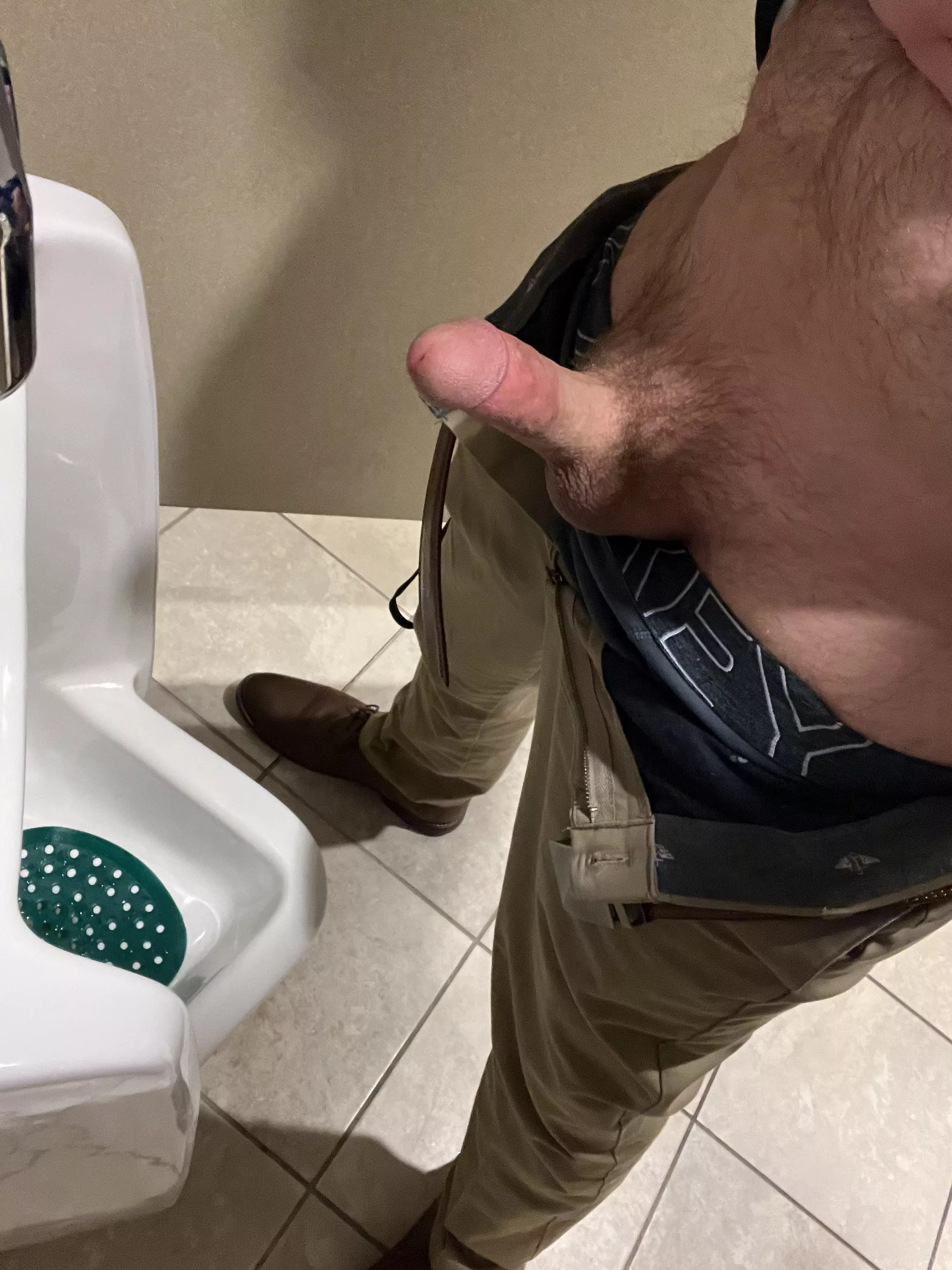 Are you taking the urinal next to me? [30]