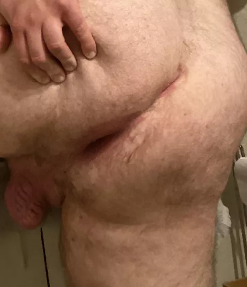 Bi-curious hairy Ass