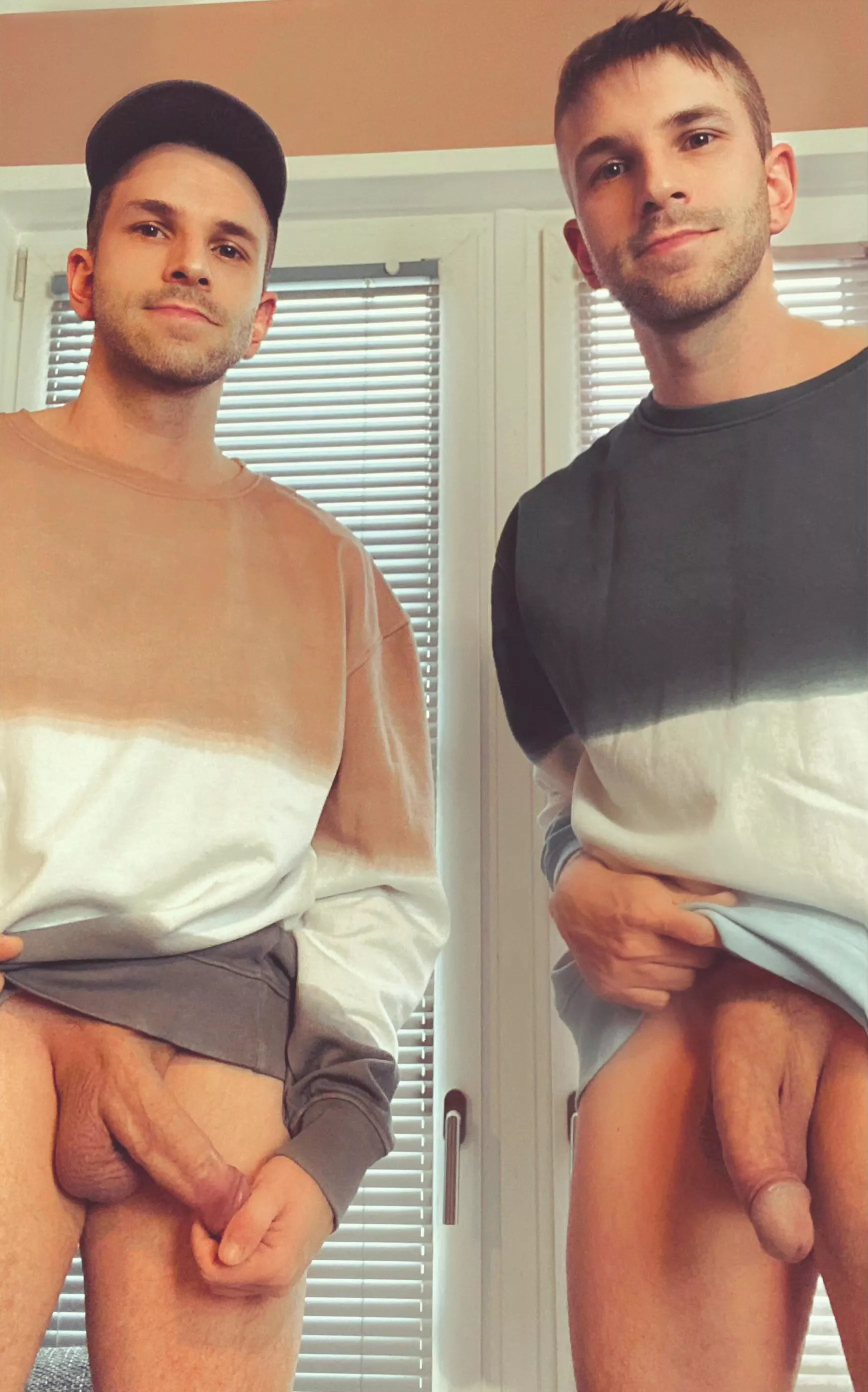 Brother, don't be shy! We've got nothing to hide, right?