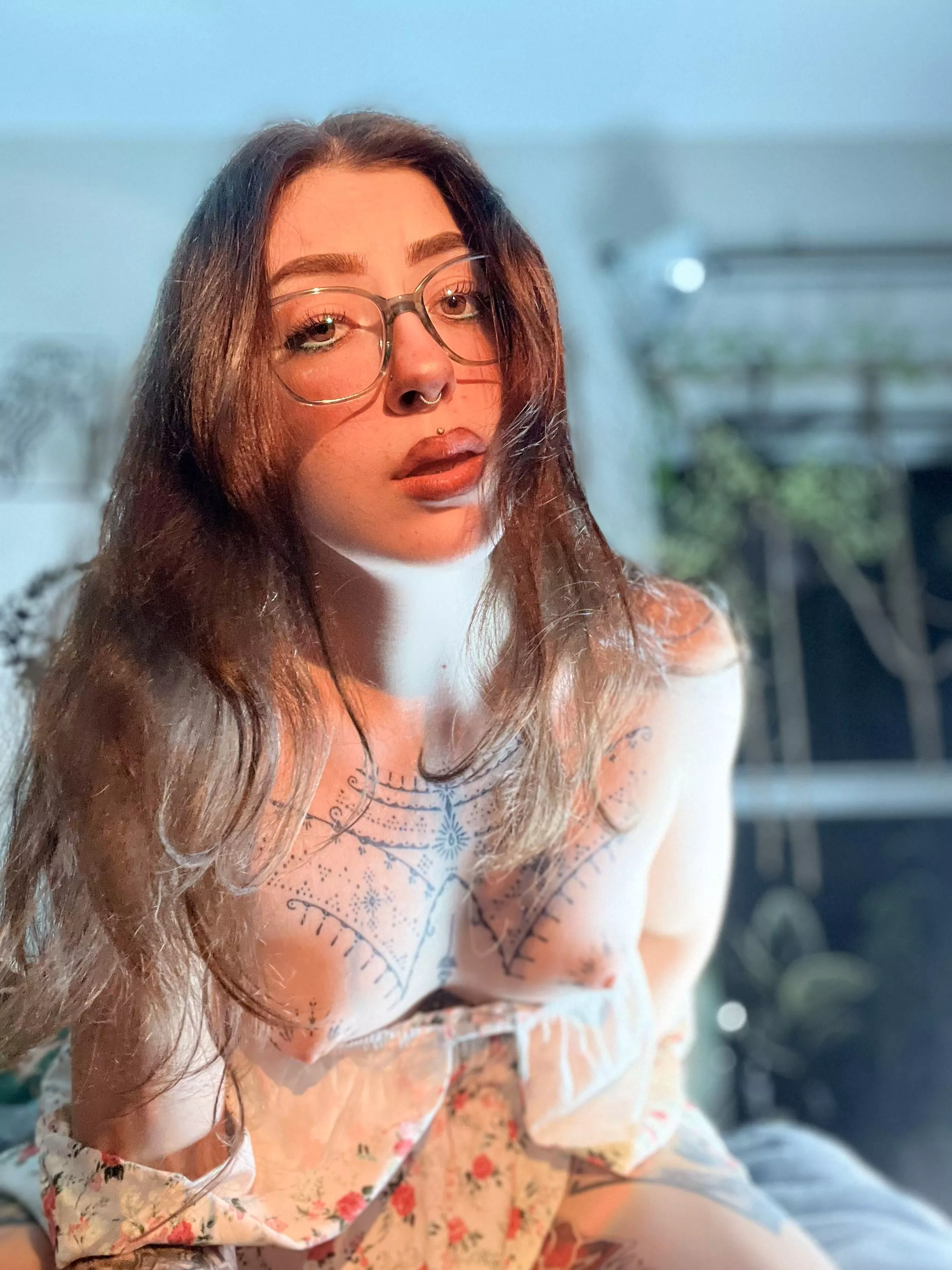 Can you please jerk off on my small tits?