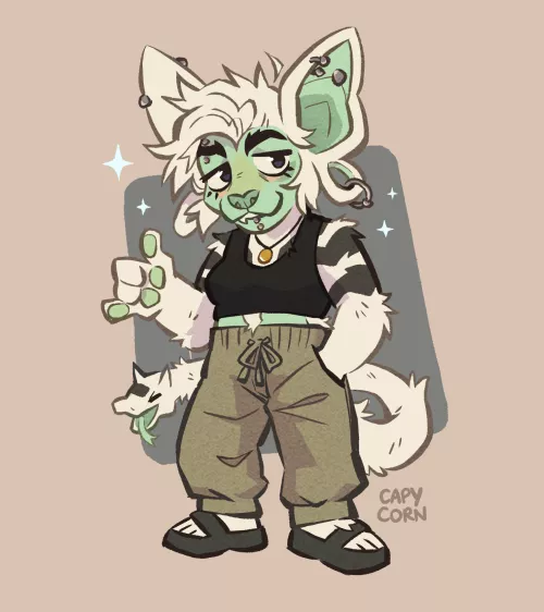 Character belongs to @_Amontis on Twitter 💚✨