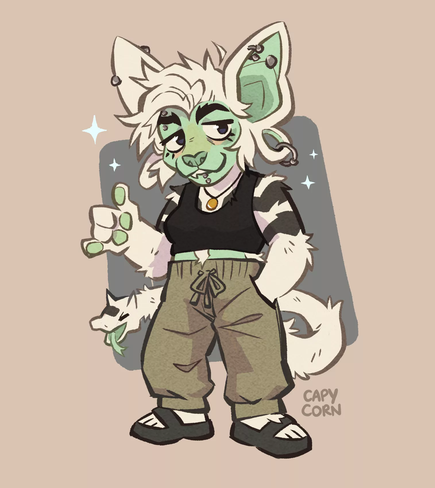 Character belongs to @_Amontis on Twitter 💚✨