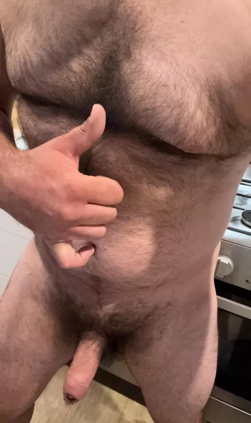 Cooked dinner like this without burning myself (M) 👍🏻 winning