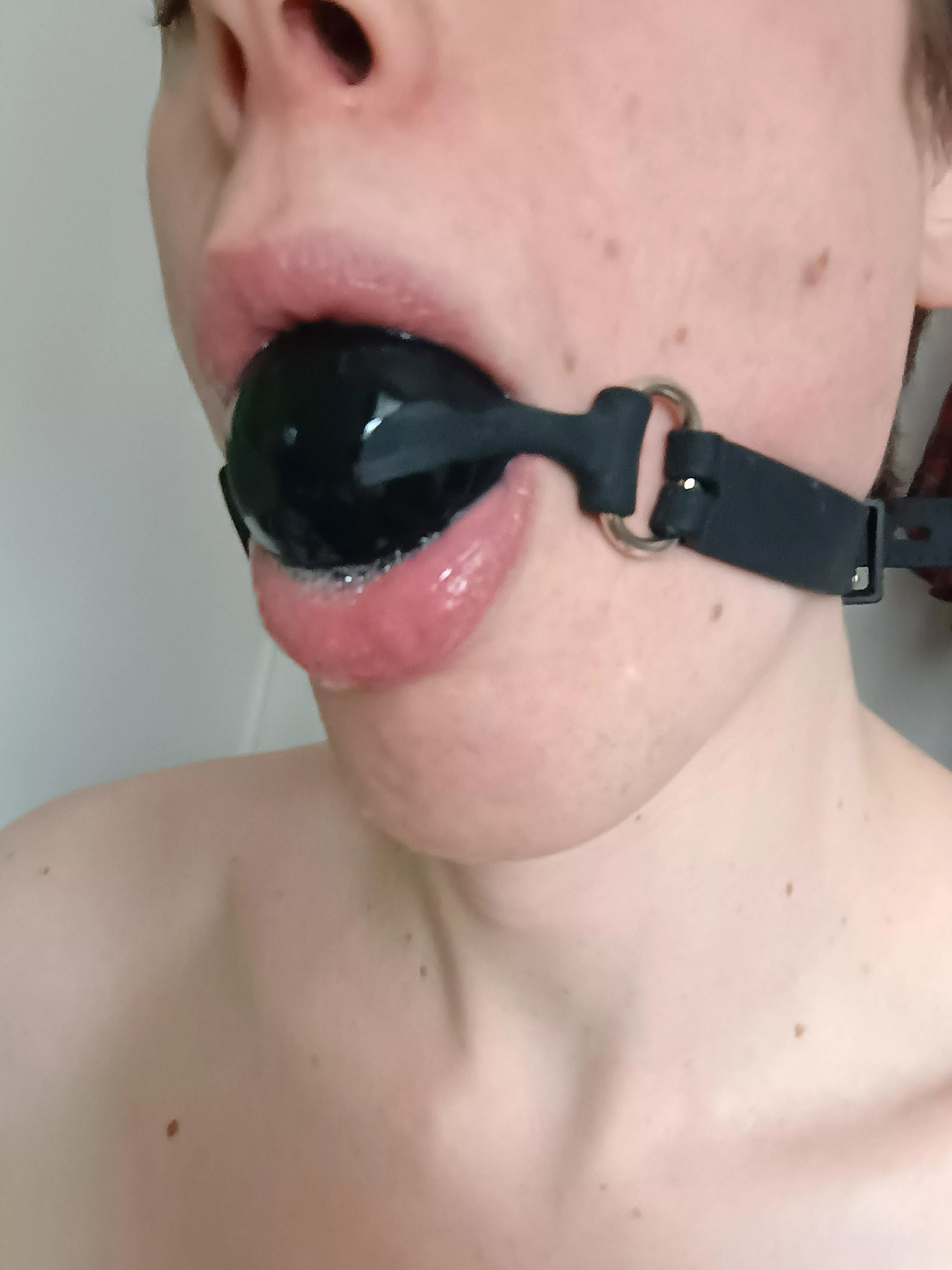 Drooling is the best part of being gagged 🤤