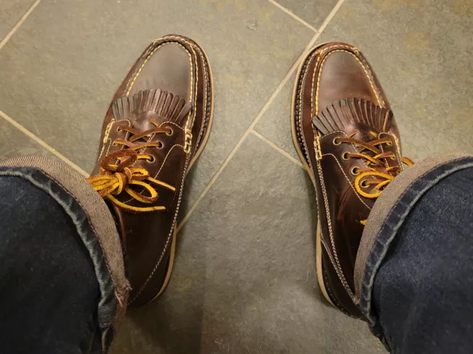 Eastland Belgrade Mock Toe boots got the call today.