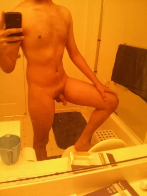 Found this gem picture from when I was a legal teen. Do you fancy the young me? [M]