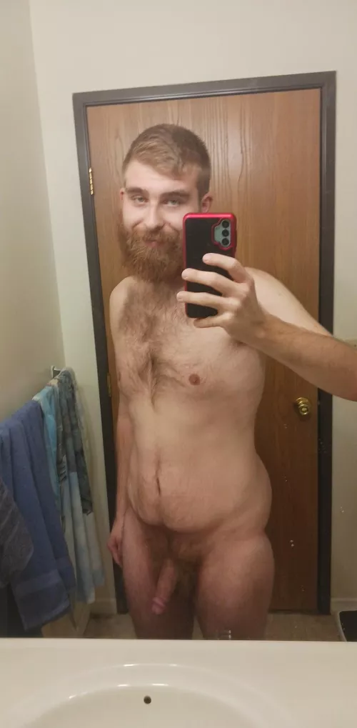 Getting ready to shower 😉