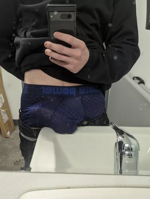 Girls typically put their asses on sink counters soooo....