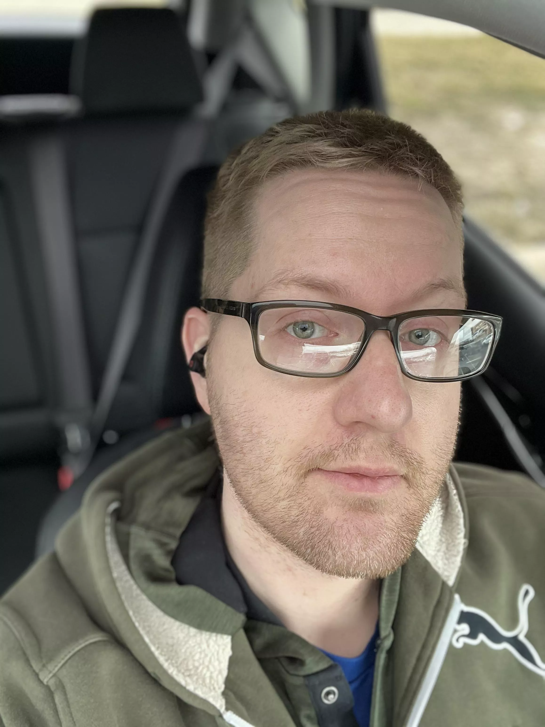 Got all my hair chopped off.