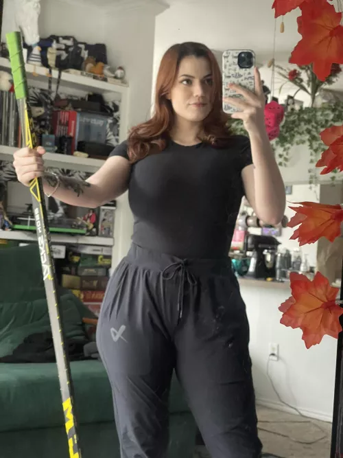 Hockey chick