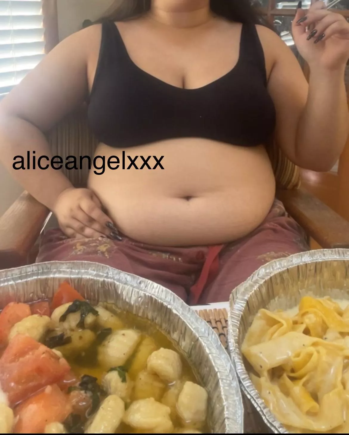 I love having pasta for breakfast