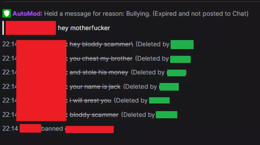 I recently added a rule to tell scammers to not chat and it led to this nice fella turning up (lol)