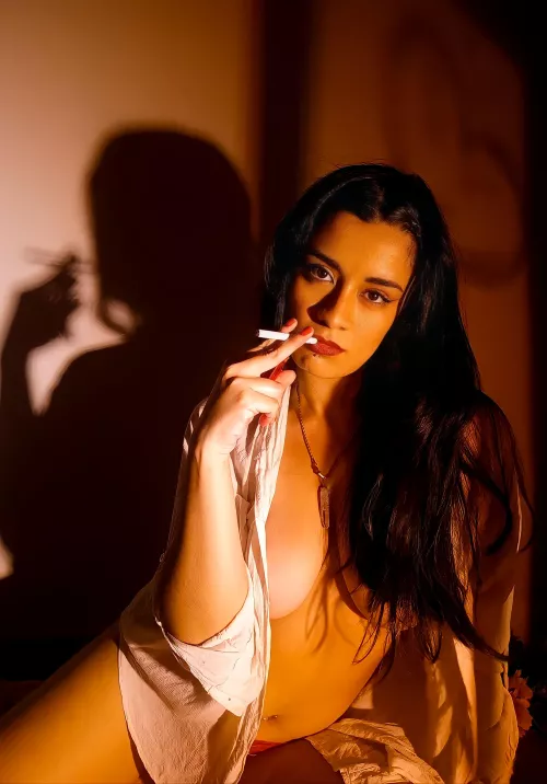 Imagine having me as your cute gf and waking you up like this before having the best morning sex of your life.