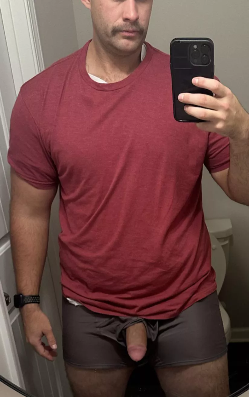 Is a guy with a mustache a yes or no for you? 