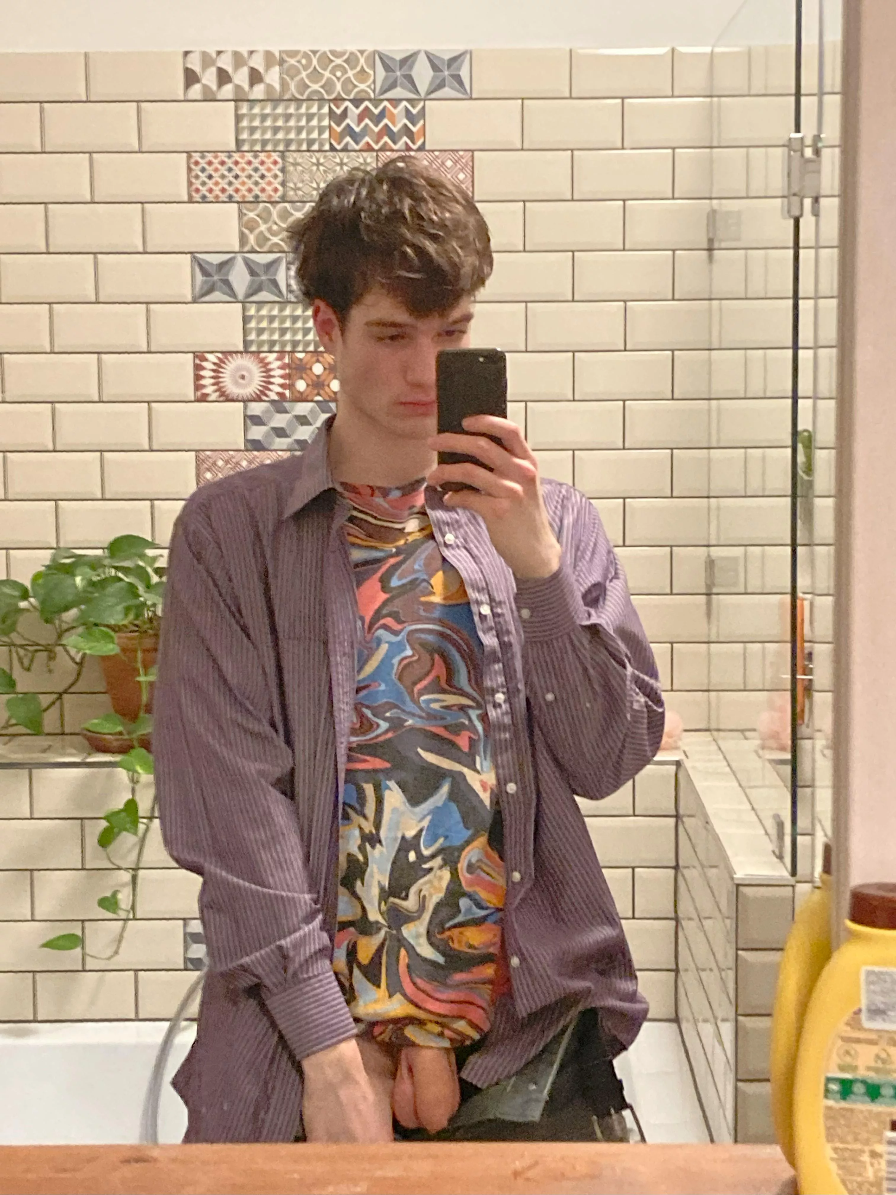 It's my kink to take pics of my cock at public places.