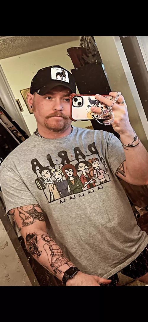 Just a dirty mirror selfie