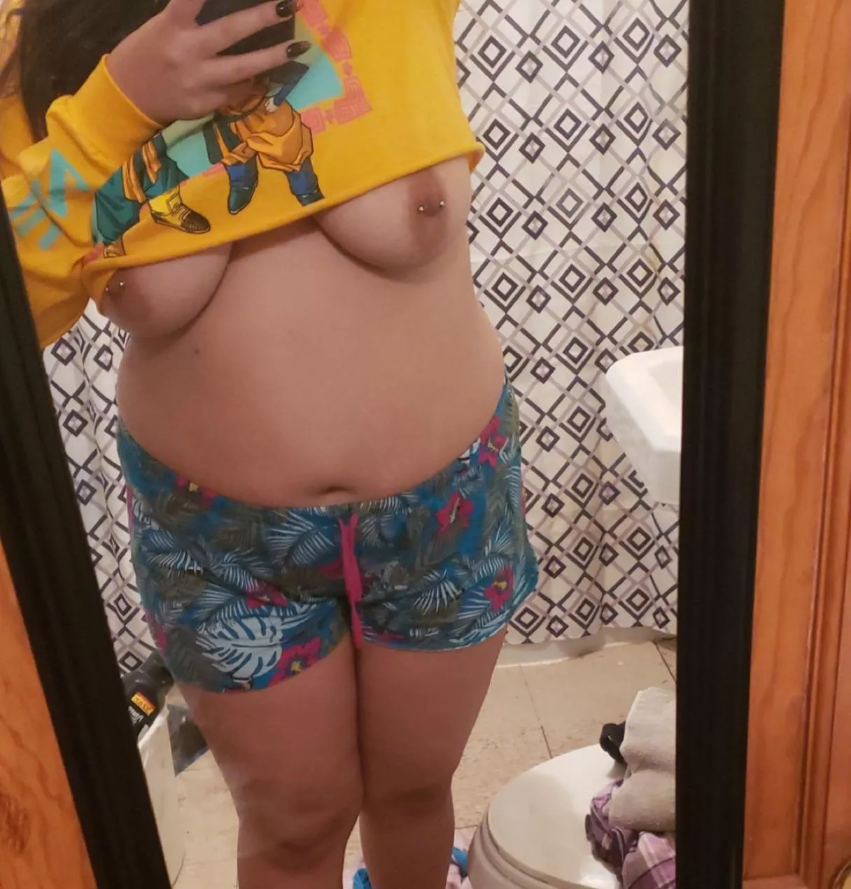 Just before a shower 🚿