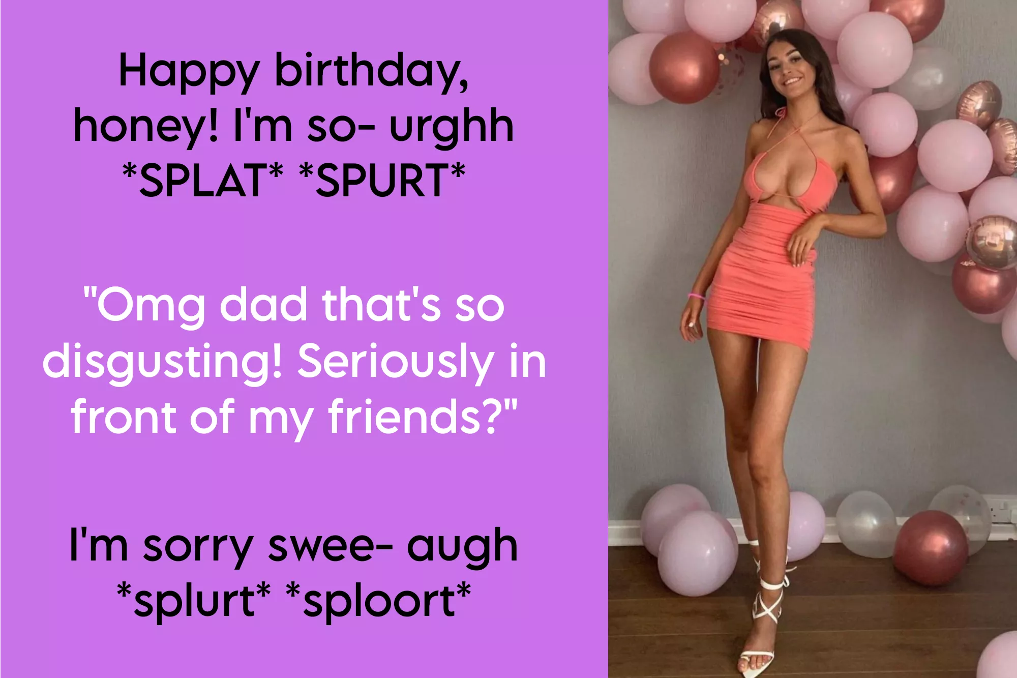 Just showing her how proud you are 😅