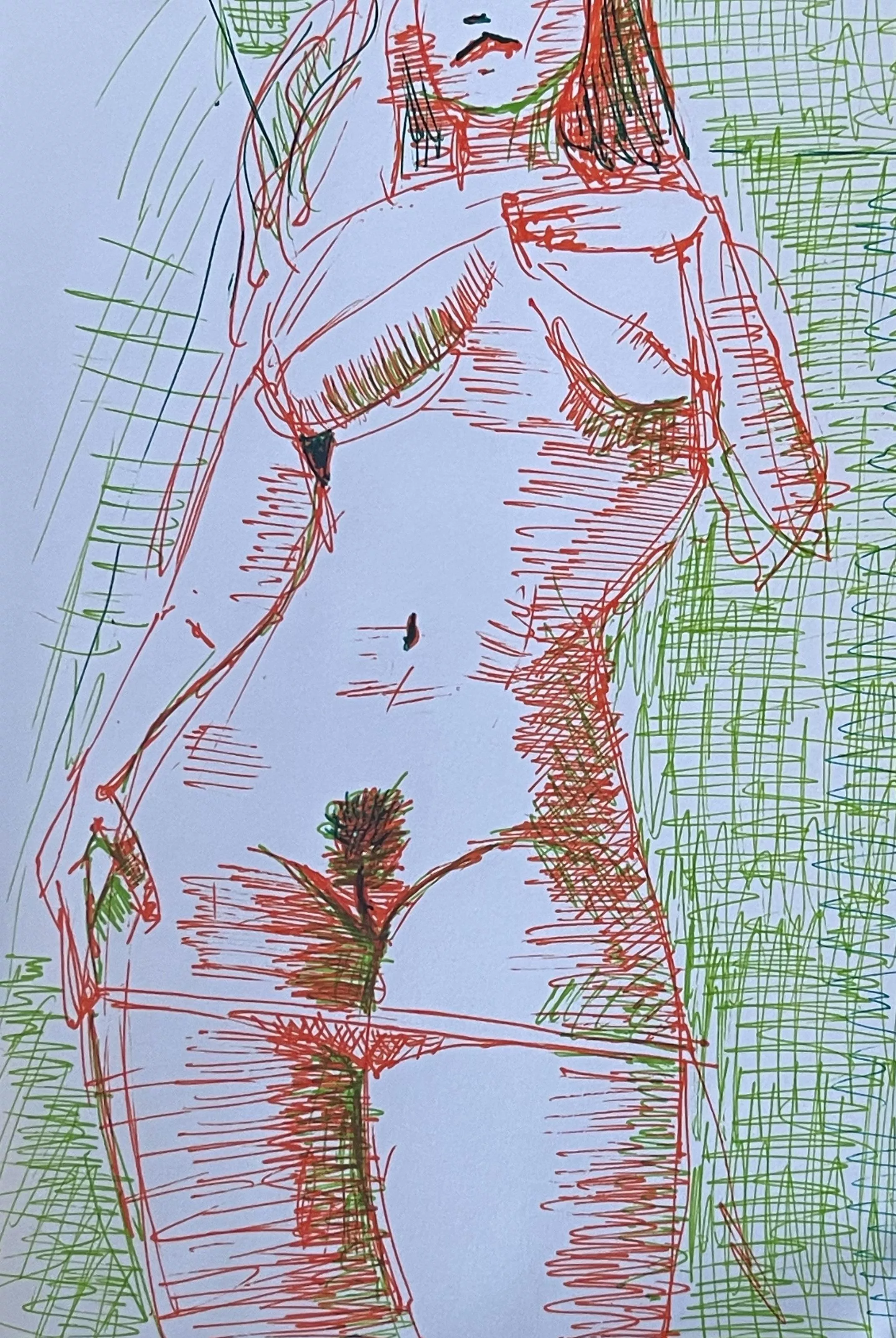 La Vue Parfaite pour ce Dessin, par moi