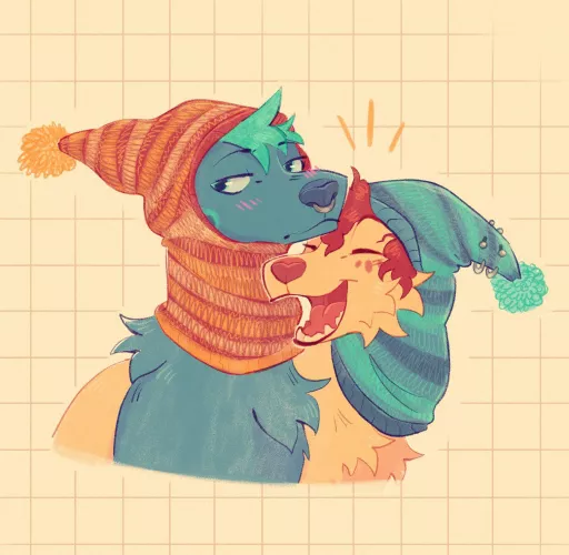 Matching hats (Art by me)