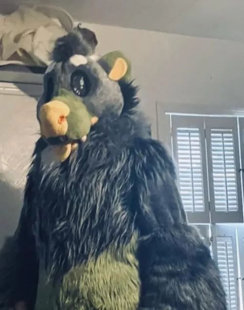 Meet Grunk! Named by my girlfriend~ 💚