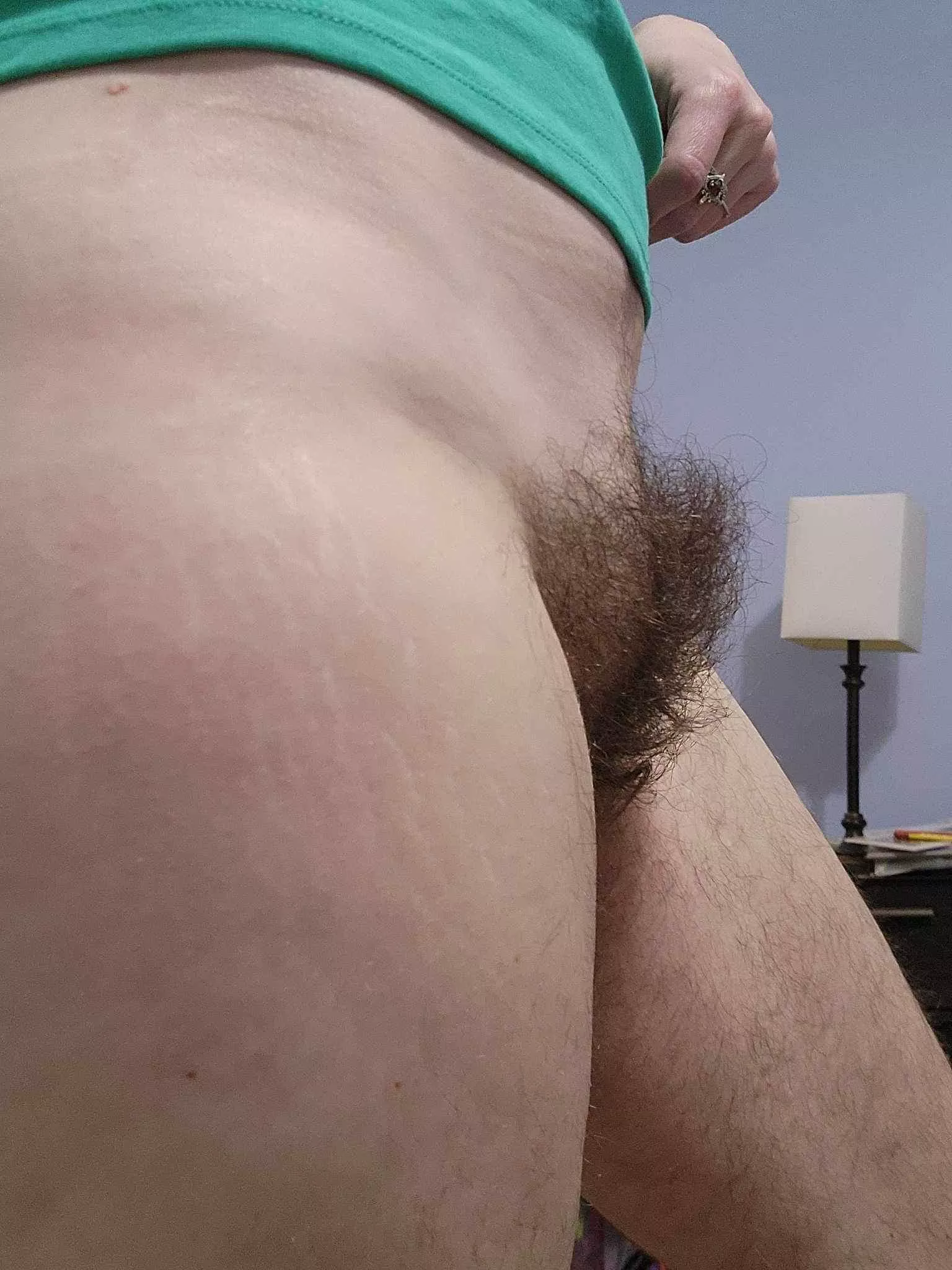 My bush is so full now it makes a bulge if I’m in tight pants