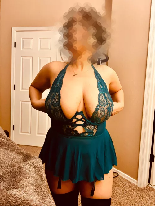 My Latina wife’s new lingerie
