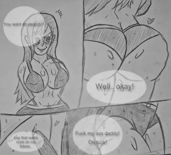 Nami gives such a good assjob.