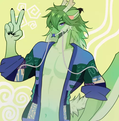 Noodles 🐉 - by me, desing belongs to heartofsenso on twitter