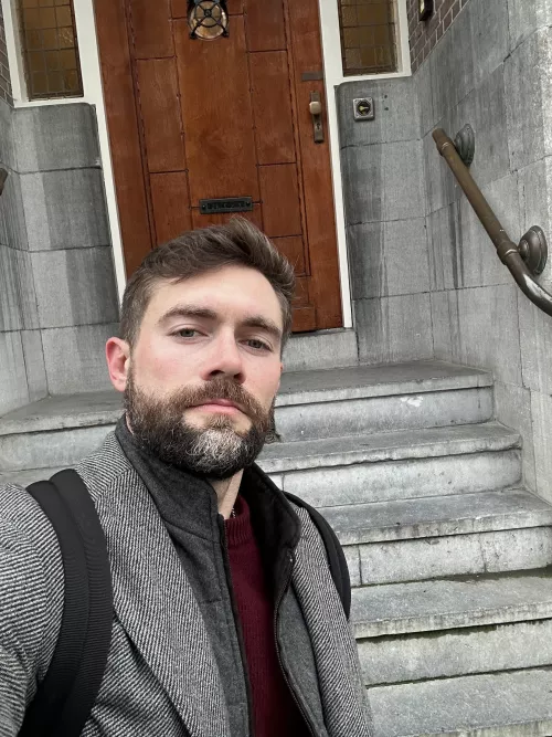 out running errands, trying to look classy