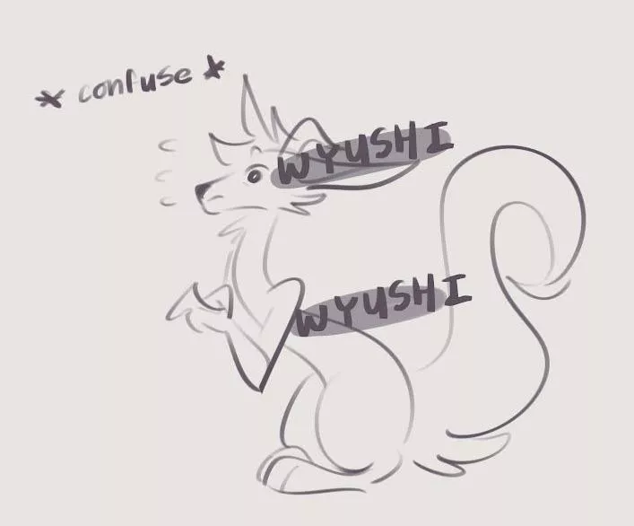 overwhelmed cutie (art by me