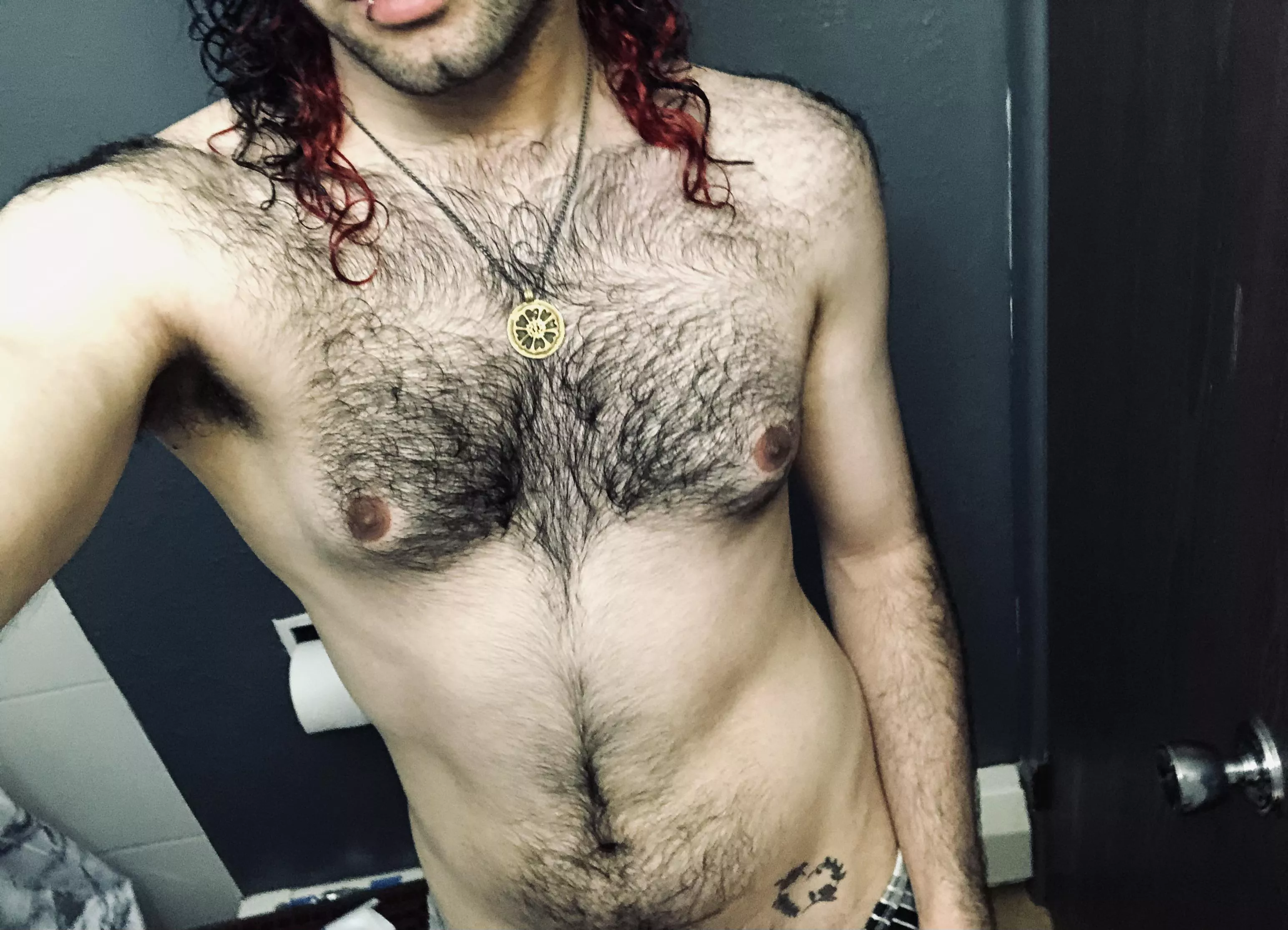 Post-shower, wish someone was in there with me