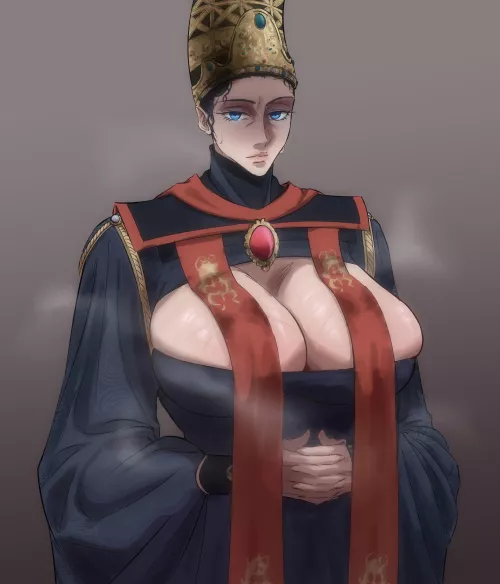 Rennala boob window (kumkwat_art) [Elden Ring]