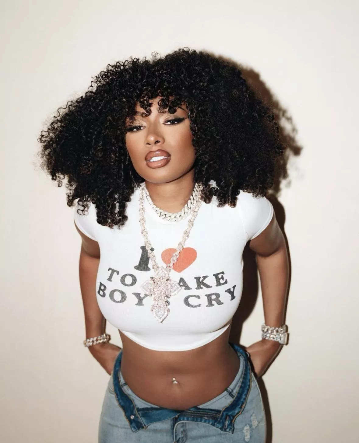 She can make me cry all she likes