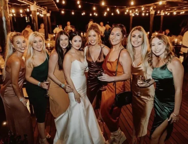 Shoot your shot at the wedding 