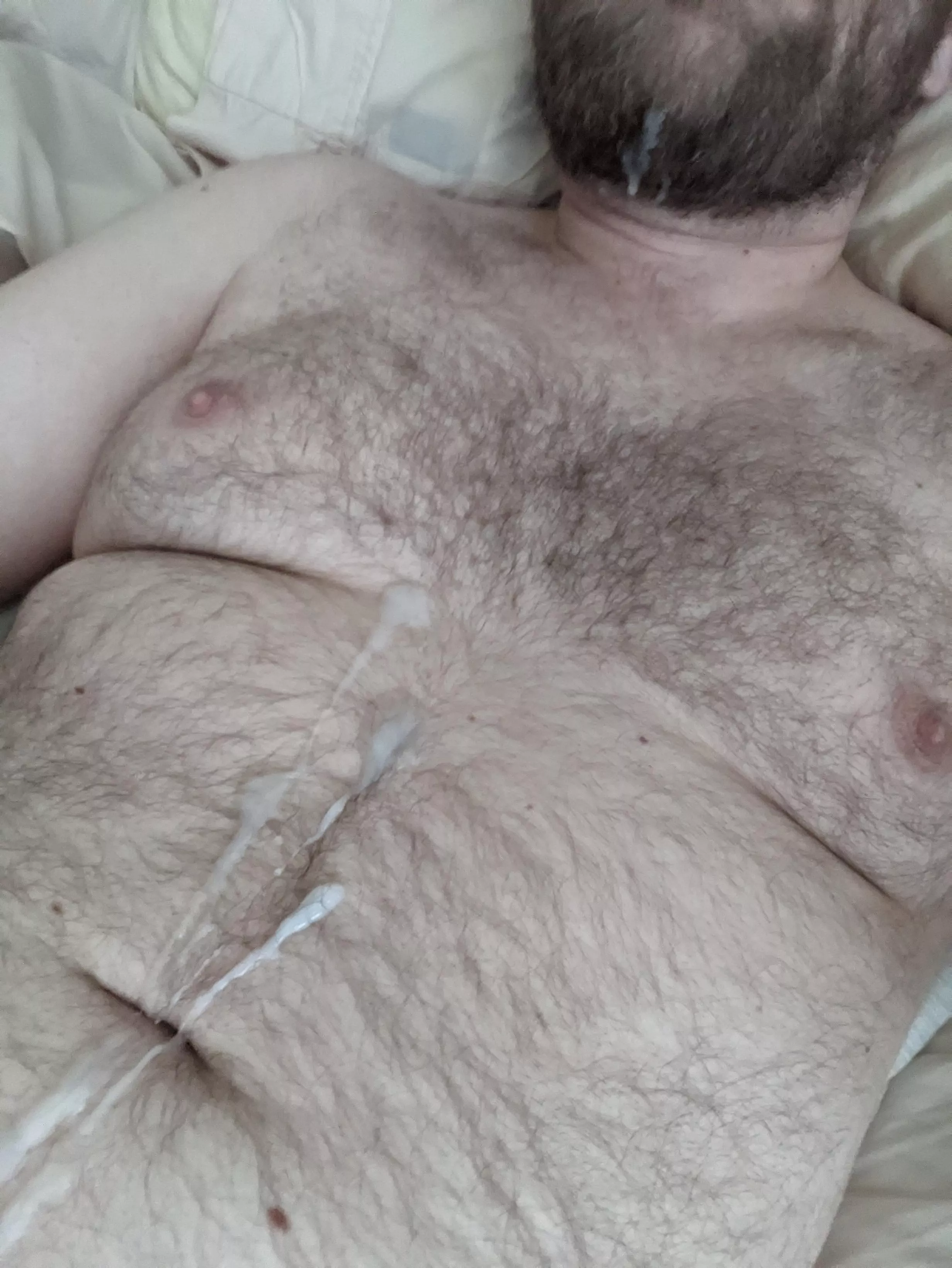 So close! Working on my goal of shooting into my own mouth.