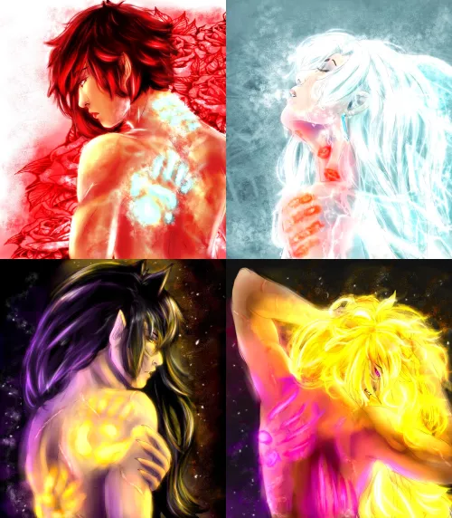 Team RWBY and their BONDS by jen-iii